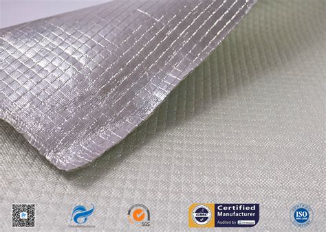 aluminum foil coated fiberglass fabric|Aluminized fabric, aluminium foil coated fabric .